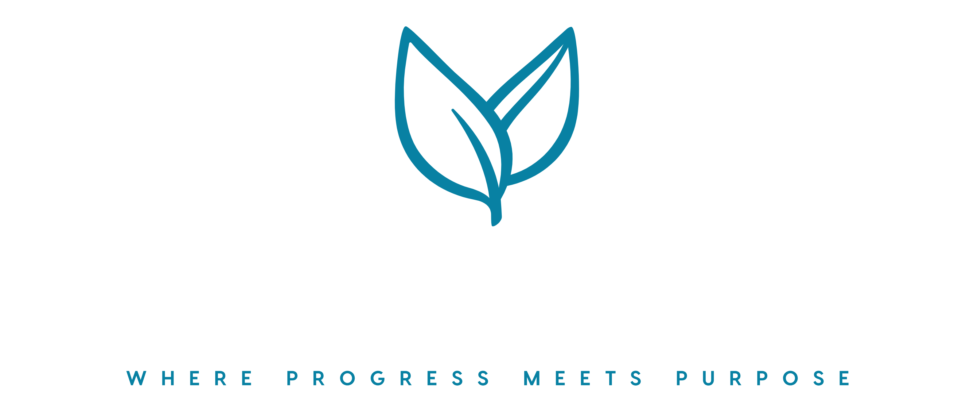 The logo for integrated Growth Systems. It features the same leaf, with the caption: Integrated Growth Systems. Where progress meets purpose.